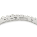 ヴァンクリーフアーペル Van Cleef & Arpels ペルレ ゴールドパール スモール VCARPJME48 ホワイトゴールド K18WG #48(JP8) リング 指輪 750WG 18金 7.5号