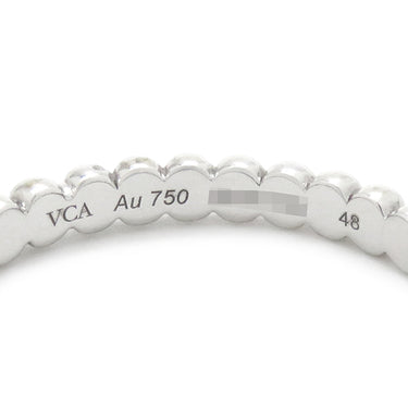ヴァンクリーフアーペル Van Cleef & Arpels ペルレ ゴールドパール スモール VCARPJME48 ホワイトゴールド K18WG #48(JP8) リング 指輪 750WG 18金 7.5号