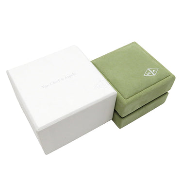 ヴァンクリーフアーペル Van Cleef & Arpels ペルレ ゴールドパール スモール VCARPJME48 ホワイトゴールド K18WG #48(JP8) リング 指輪 750WG 18金 7.5号