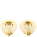 ティファニー Tiffany & Co ペタル ホワイト×イエローゴールド K18YG ホワイトマザーオブパール イヤリング ゴールド Au750 18K 18金 シェル ヴィンテージ