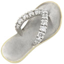 ノンブランド NON BRAND サンダル ダイヤ ホワイトゴールド K14WG ダイヤモンド ペンダントトップ 750WG K14