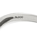 ノンブランド NON BRAND 珊瑚リング プラチナシルバー Pt900 珊瑚 リング 指輪 赤 サンゴ 15号