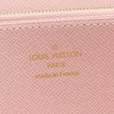 ルイヴィトン LOUIS VUITTON ジッピー ウォレット M41894 モノグラム×ローズバレリーヌ モノグラムキャンバス 長財布 ゴールド金具 茶 ピンク ラウンドファスナー