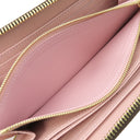 ルイヴィトン LOUIS VUITTON ジッピー ウォレット M41894 モノグラム×ローズバレリーヌ モノグラムキャンバス 長財布 ゴールド金具 茶 ピンク ラウンドファスナー