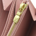 ルイヴィトン LOUIS VUITTON ジッピー ウォレット M41894 モノグラム×ローズバレリーヌ モノグラムキャンバス 長財布 ゴールド金具 茶 ピンク ラウンドファスナー