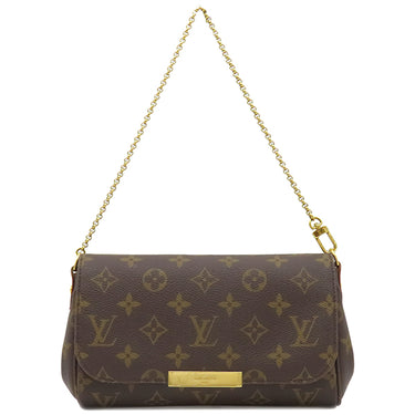 ルイヴィトン LOUIS VUITTON フェイボリット PM M40717 モノグラム モノグラムキャンバス 2WAYバッグ ゴールド金具 茶 ショルダーバッグ ハンドバッグ