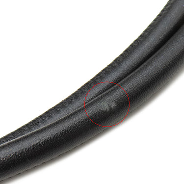 シャネル CHANEL カンボンライン A25175 ホワイトXブラック レザー ハンドバッグ シルバー金具 アクセサリーポーチ ココマーク