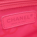 シャネル CHANEL カンボンライン A25175 ホワイトXブラック レザー ハンドバッグ シルバー金具 アクセサリーポーチ ココマーク