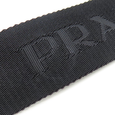 プラダ PRADA Re-Edition2005 ナイロン ショルダー ブラック ナイロン 2WAYバッグ シルバー金具 黒 三角ロゴプレート