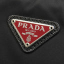 プラダ PRADA Re-Edition2005 ナイロン ショルダー ブラック ナイロン 2WAYバッグ シルバー金具 黒 三角ロゴプレート