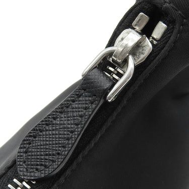 プラダ PRADA Re-Edition2005 ナイロン ショルダー ブラック ナイロン 2WAYバッグ シルバー金具 黒 三角ロゴプレート