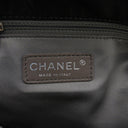 シャネル CHANEL ラグジュアリー チェーンショルダー ブラック ナイロン ファブリック ショルダーバッグ ガンメタル金具 黒 ココマーク