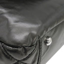 シャネル CHANEL ラグジュアリー チェーンショルダー ブラック ナイロン ファブリック ショルダーバッグ ガンメタル金具 黒 ココマーク