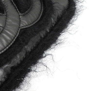 シャネル CHANEL ラグジュアリー チェーンショルダー ブラック ナイロン ファブリック ショルダーバッグ ガンメタル金具 黒 ココマーク