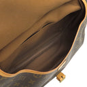 ルイヴィトン LOUIS VUITTON ソミュール 35 M42254 モノグラム モノグラムキャンバス ショルダーバッグ ゴールド金具 茶 斜め掛け