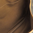 ルイヴィトン LOUIS VUITTON ソミュール 35 M42254 モノグラム モノグラムキャンバス ショルダーバッグ ゴールド金具 茶 斜め掛け