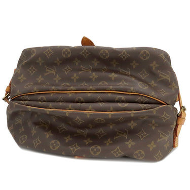 ルイヴィトン LOUIS VUITTON ソミュール 35 M42254 モノグラム モノグラムキャンバス ショルダーバッグ ゴールド金具 茶 斜め掛け