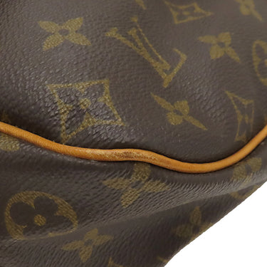 ルイヴィトン LOUIS VUITTON ソミュール 35 M42254 モノグラム モノグラムキャンバス ショルダーバッグ ゴールド金具 茶 斜め掛け