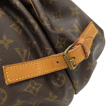 ルイヴィトン LOUIS VUITTON ソミュール 35 M42254 モノグラム モノグラムキャンバス ショルダーバッグ ゴールド金具 茶 斜め掛け