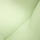 エルメス HERMES ベアンコンパクト ヴェールフィズ ヴォーエプソン 二つ折り財布 シルバー金具 薄緑