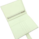 エルメス HERMES ベアンコンパクト ヴェールフィズ ヴォーエプソン 二つ折り財布 シルバー金具 薄緑