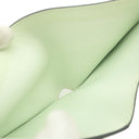 エルメス HERMES ベアンコンパクト ヴェールフィズ ヴォーエプソン 二つ折り財布 シルバー金具 薄緑