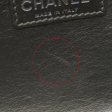 シャネル CHANEL マトラッセ チェーンショルダー ブラウン カーフ ショルダーバッグ シルバー金具 茶 ココマーク
