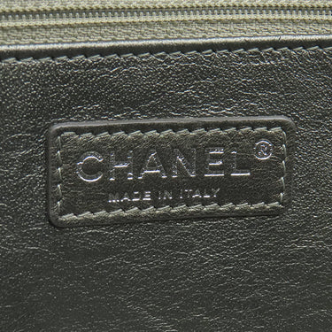 シャネル CHANEL マトラッセ チェーンショルダー ブラウン カーフ ショルダーバッグ シルバー金具 茶 ココマーク