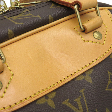 ルイヴィトン LOUIS VUITTON エクスキュルシオン M41450 モノグラム モノグラムキャンバス ハンドバッグ ゴールド金具 シューズバッグ 茶 ※鍵・パドロック欠品