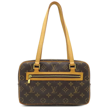 ルイヴィトン LOUIS VUITTON シテ MM M51182 モノグラム モノグラムキャンバス ショルダーバッグ シルバー金具 茶 肩掛けバッグ