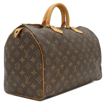 ルイヴィトン LOUIS VUITTON スピーディ 35 M41524 モノグラム モノグラムキャンバス ボストンバッグ ゴールド金具 茶 ボストン 鍵・パドロック欠品