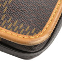 ルイヴィトン LOUIS VUITTON アマゾン メッセンジャー N40357 ブラウン×ベージュ ダミエエベヌジャイアントキャンバス モノグラムキャンパス ショルダーバッグ マットブラック金具 LVスクエアード NIGO