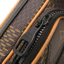 ルイヴィトン LOUIS VUITTON アマゾン メッセンジャー N40357 ブラウン×ベージュ ダミエエベヌジャイアントキャンバス モノグラムキャンパス ショルダーバッグ マットブラック金具 LVスクエアード NIGO