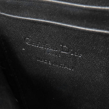 クリスチャン・ディオール Christian Dior Lady Dior Call in Dior フォンホルダー S08720NMJ ブラック ラムスキン 2WAYバッグ ゴールド金具 カナージュ レザー 黒