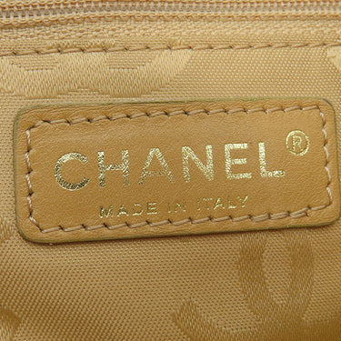 シャネル CHANEL ワイルドステッチ ココマーク  イエロー レザー トートバッグ マットゴールド金具 ハンドバッグ ショルダー 肩掛け
