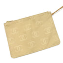 シャネル CHANEL ワイルドステッチ ココマーク  イエロー レザー トートバッグ マットゴールド金具 ハンドバッグ ショルダー 肩掛け