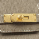 エルメス HERMES バーキン30 エトゥープ ヴォーエプソン ハンドバッグ ゴールド金具 グレージュ