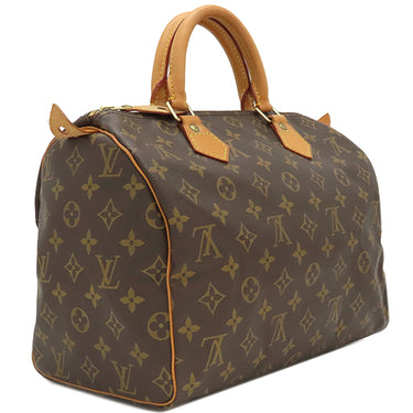 ルイヴィトン LOUIS VUITTON スピーディ 30 M41526 モノグラム モノグラムキャンバス ハンドバッグ ゴールド金具 茶 ミニボストン 鍵・パドロック欠品