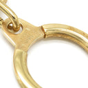 ルイヴィトン LOUIS VUITTON アノクレ キーリング M62694 ゴールド GP キーホルダー