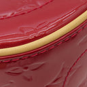 ルイヴィトン LOUIS VUITTON サミット ドライブ M93513 ポムダムール モノグラムヴェルニ ハンドバッグ ゴールド金具 赤