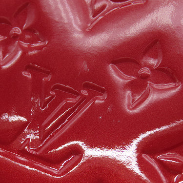 ルイヴィトン LOUIS VUITTON サミット ドライブ M93513 ポムダムール モノグラムヴェルニ ハンドバッグ ゴールド金具 赤