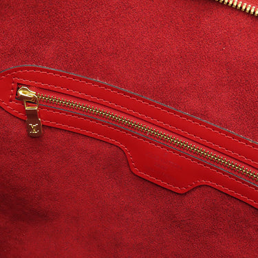 ルイヴィトン LOUIS VUITTON リュサック M52287 カスティリアンレッド エピレザー ショルダーバッグ ゴールド金具 赤 肩掛け