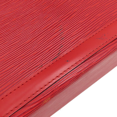 ルイヴィトン LOUIS VUITTON リュサック M52287 カスティリアンレッド エピレザー ショルダーバッグ ゴールド金具 赤 肩掛け