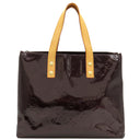 ルイヴィトン LOUIS VUITTON リード PM M91993 アマラント モノグラムヴェルニ ハンドバッグ ゴールド金具 紫 エナメル加工