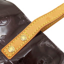 ルイヴィトン LOUIS VUITTON リード PM M91993 アマラント モノグラムヴェルニ ハンドバッグ ゴールド金具 紫 エナメル加工