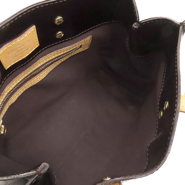 ルイヴィトン LOUIS VUITTON リード PM M91993 アマラント モノグラムヴェルニ ハンドバッグ ゴールド金具 紫 エナメル加工