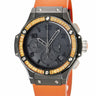 腕時計 ウブロ HUBLOT ビッグバン トゥッティフルッティ オレンジ 341.CX.1110.RO.1906 自動巻き メンズ K18WG ブラックPVD