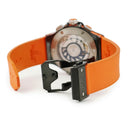 腕時計 ウブロ HUBLOT ビッグバン トゥッティフルッティ オレンジ 341.CX.1110.RO.1906 自動巻き メンズ K18WG ブラックPVD