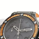 腕時計 ウブロ HUBLOT ビッグバン トゥッティフルッティ オレンジ 341.CX.1110.RO.1906 自動巻き メンズ K18WG ブラックPVD