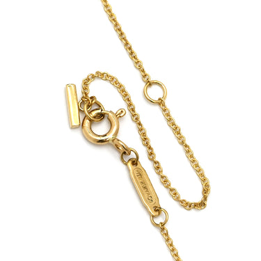 ティファニー Tiffany & Co Tスマイル ペンダント スモール 60011679 イエローゴールド K18YG ネックレス Au750 Tiffany T smile